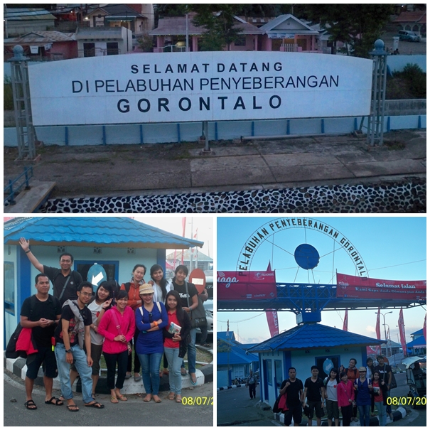 Arrived at Gorontalo Port at 06.30 in the morning